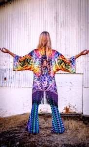 Isis/Ina May Banjo Glass Remix x Warrior Within Designs Velvet Kimono