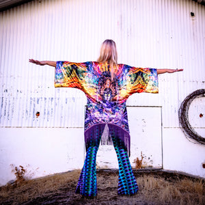 Isis/Ina May Banjo Glass Remix x Warrior Within Designs Velvet Kimono