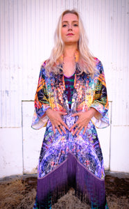 Isis/Ina May Banjo Glass Remix x Warrior Within Designs Velvet Kimono