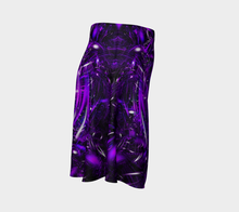 PURPLE PORTAL FLARE SKIRT