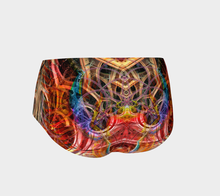 BIRTH OF A SCARAB BOOTY SHORTS