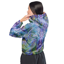 SAPHIRA CROPPED WINDBREAKER