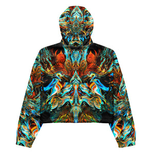 Mercury in Retrograde Cropped Windbreaker