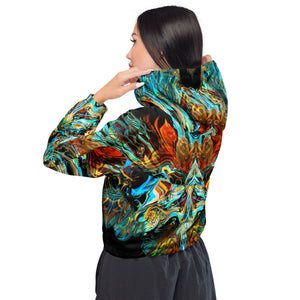 Mercury in Retrograde Cropped Windbreaker