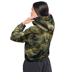 Give it a Whirl Cropped Windbreaker