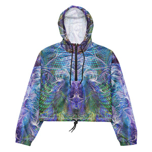 SAPHIRA CROPPED WINDBREAKER