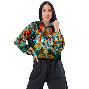 Mercury in Retrograde Cropped Windbreaker