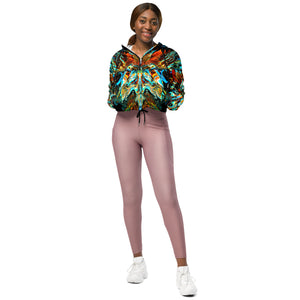 Mercury in Retrograde Cropped Windbreaker