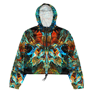 Mercury in Retrograde Cropped Windbreaker