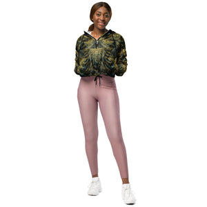 Give it a Whirl Cropped Windbreaker