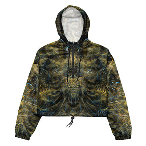 Give it a Whirl Cropped Windbreaker