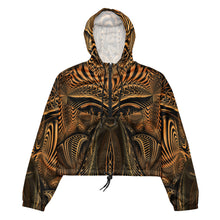 Down the Ribbit Hole Cropped Windbreaker