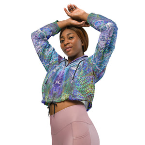 SAPHIRA CROPPED WINDBREAKER