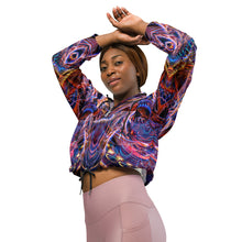 Cosmic Noise Cropped Windbreaker