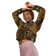 Down the Ribbit Hole Cropped Windbreaker