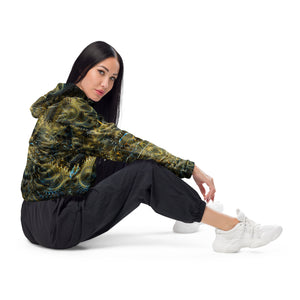 Give it a Whirl Cropped Windbreaker