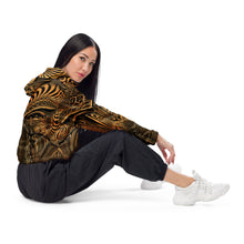 Down the Ribbit Hole Cropped Windbreaker