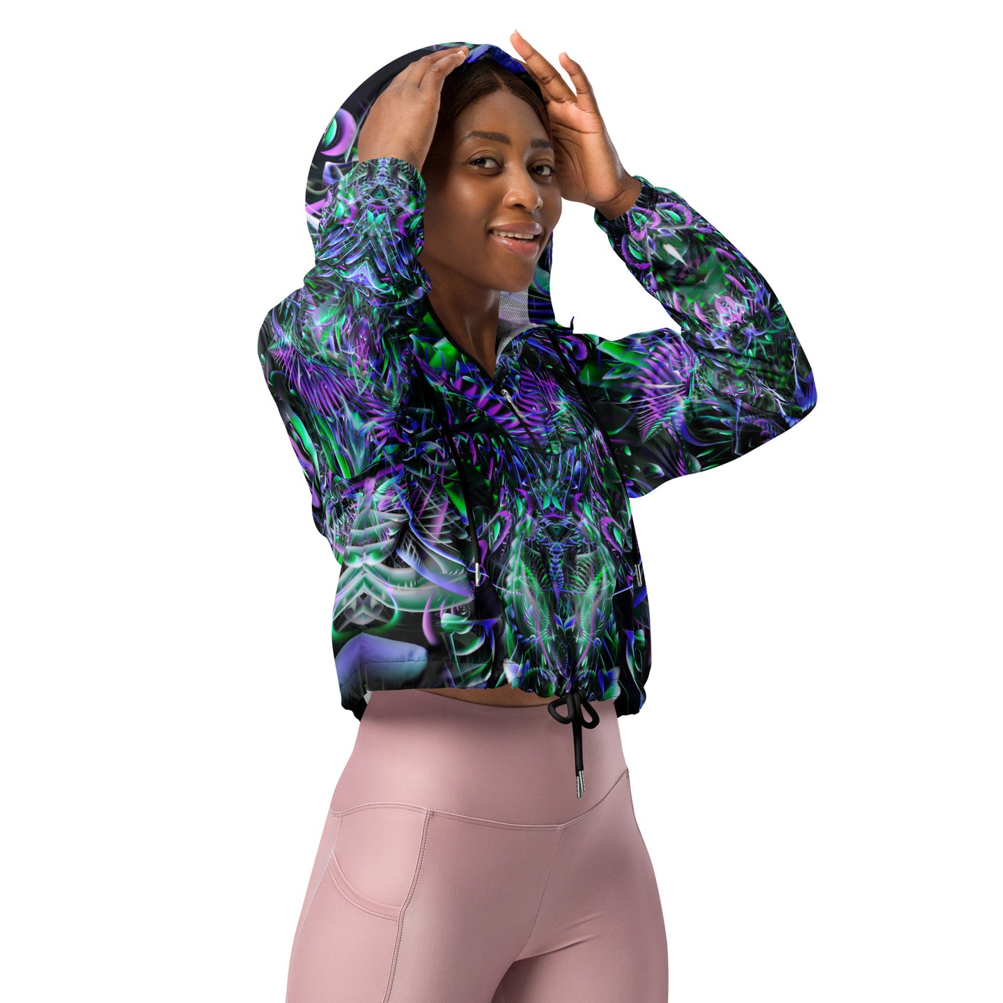 Hypnagogia Cropped Windbreaker