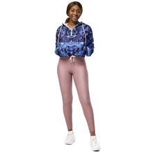 Angels Dancing on a Pin Cropped Windbreaker