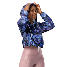 Angels Dancing on a Pin Cropped Windbreaker