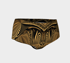 DOWN THE RIBBIT HOLE BOOTY SHORTS