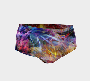 PSYCHEDELIC CIRCUS BOOTY SHORTS
