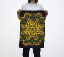 ALIEN SUNFLOWER TEA TOWEL