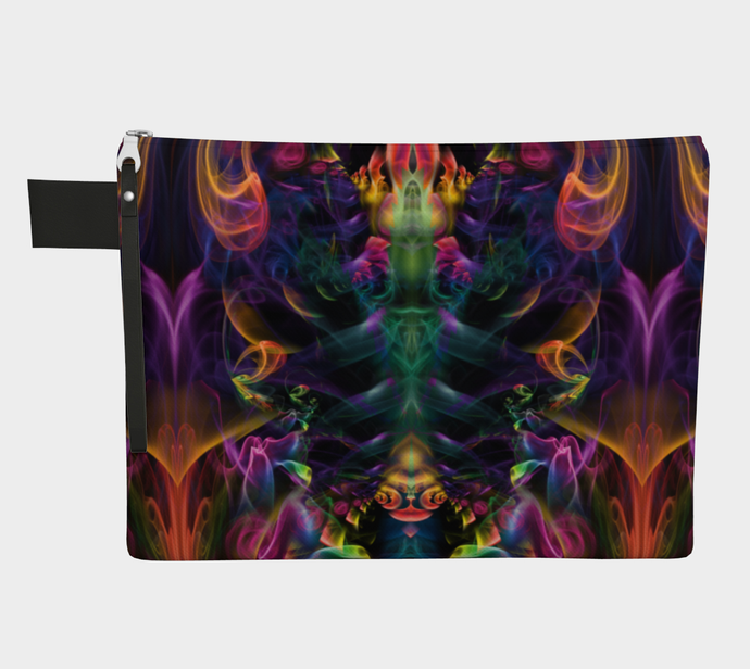 RAINBOW SMOKE ZIPPER POUCH