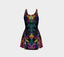 Rainbow Smoke Flare Dress