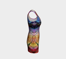 PSYCHEDELIC CIRCUS BODYCON DRESS