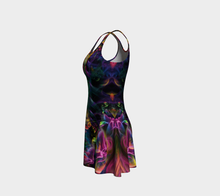 Rainbow Smoke Flare Dress