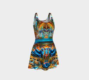 AS ABOVE SO BELOW FLARE DRESS