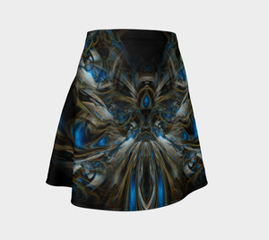 ALIEN FLOWER #1 FLARE SKIRT