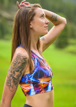 GALACTIC SPHINX RACERBACK CROP