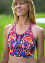 TRIPPING THE LIGHT FANTASTIC RACERBACK CROP