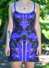 Purple Alien Mini Dress