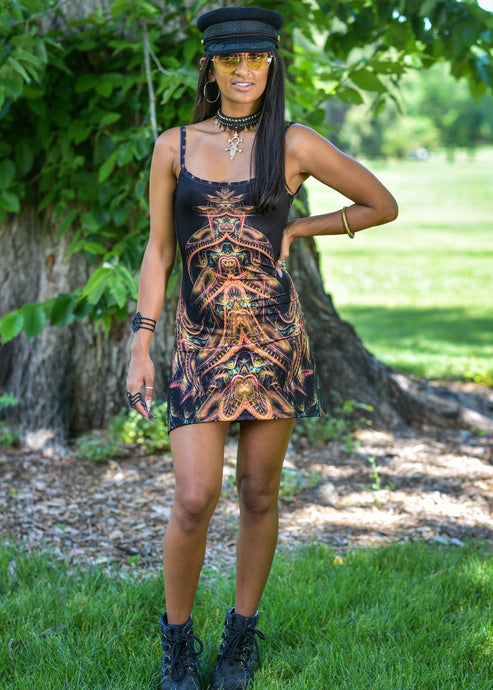 DRAGON'S LAIR MINI DRESS