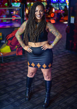 GOLDEN AMULET MINI SKIRT