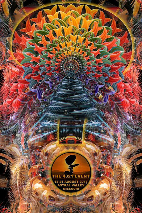 2017 ASTRAL VALLEY 4321 POSTER